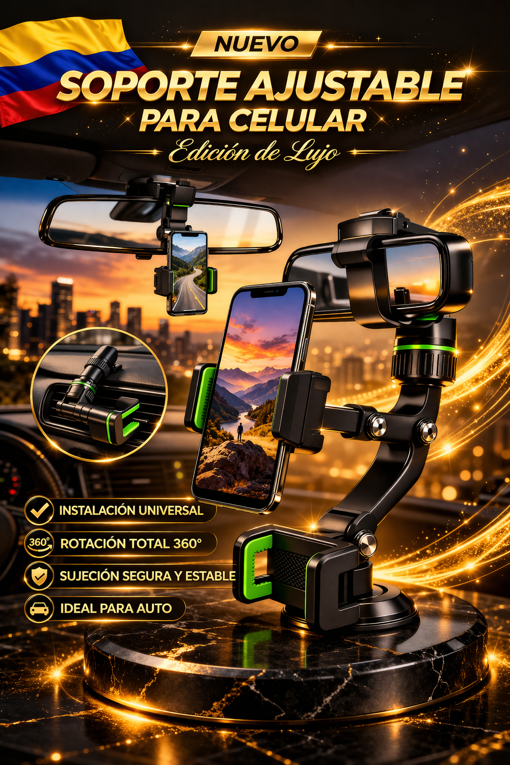 Soporte De Celular Universal Carro